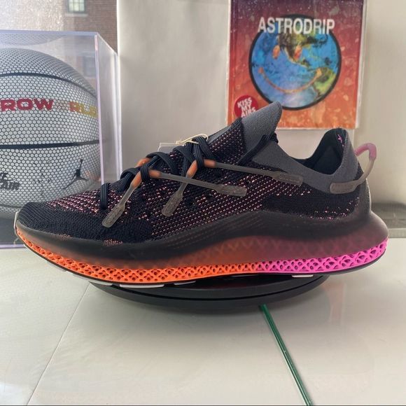 🆕 Adidas 4D Fusio 'Black Orange Pink'  - Mens Sizes - Picture 11 of 15